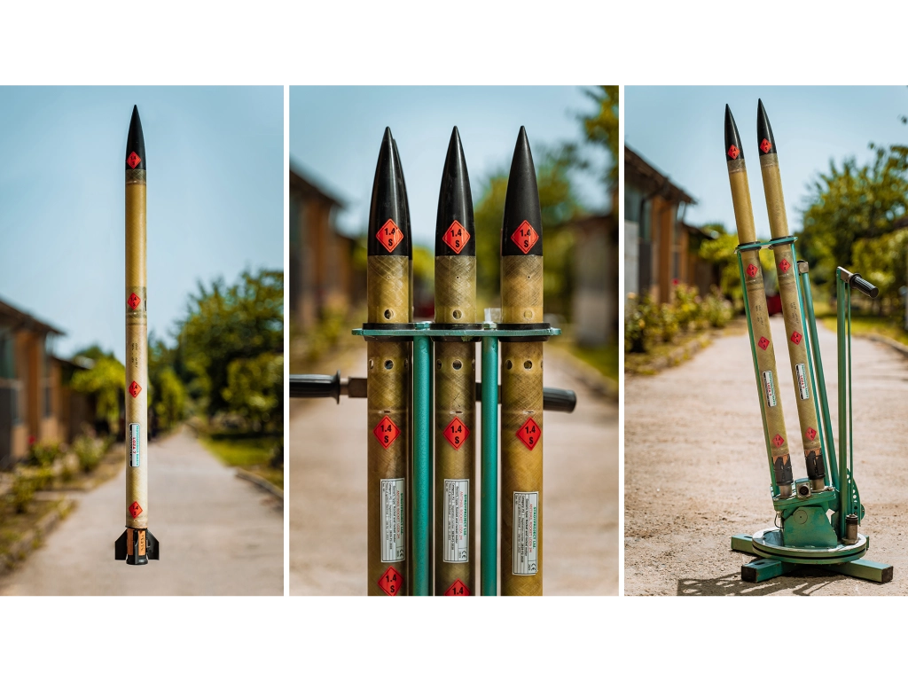 Anti-hail rockets