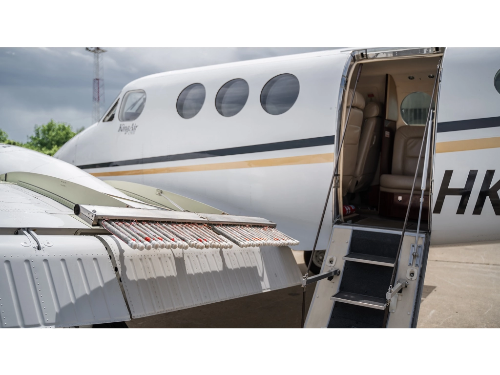 Aerial Cloud Seeding